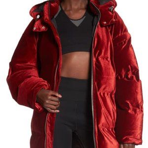 Ivy Park Velvet Puffer Jacket M